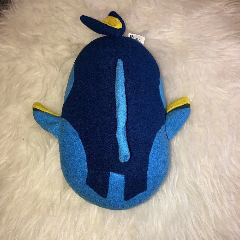TSUM TSUM Pixar FINDING DORY Disney Store Blue Fluffy Pillow Plush Doll